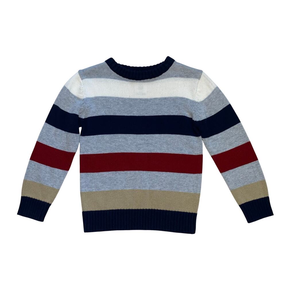 Arizona Jean Co. Toddler Striped Sweater, 4T, 60% Cotton